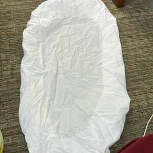 White Fitted Sheet for Kindermat